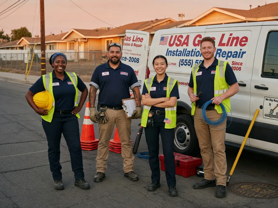 Gas Line Installation company in Lake, MS
